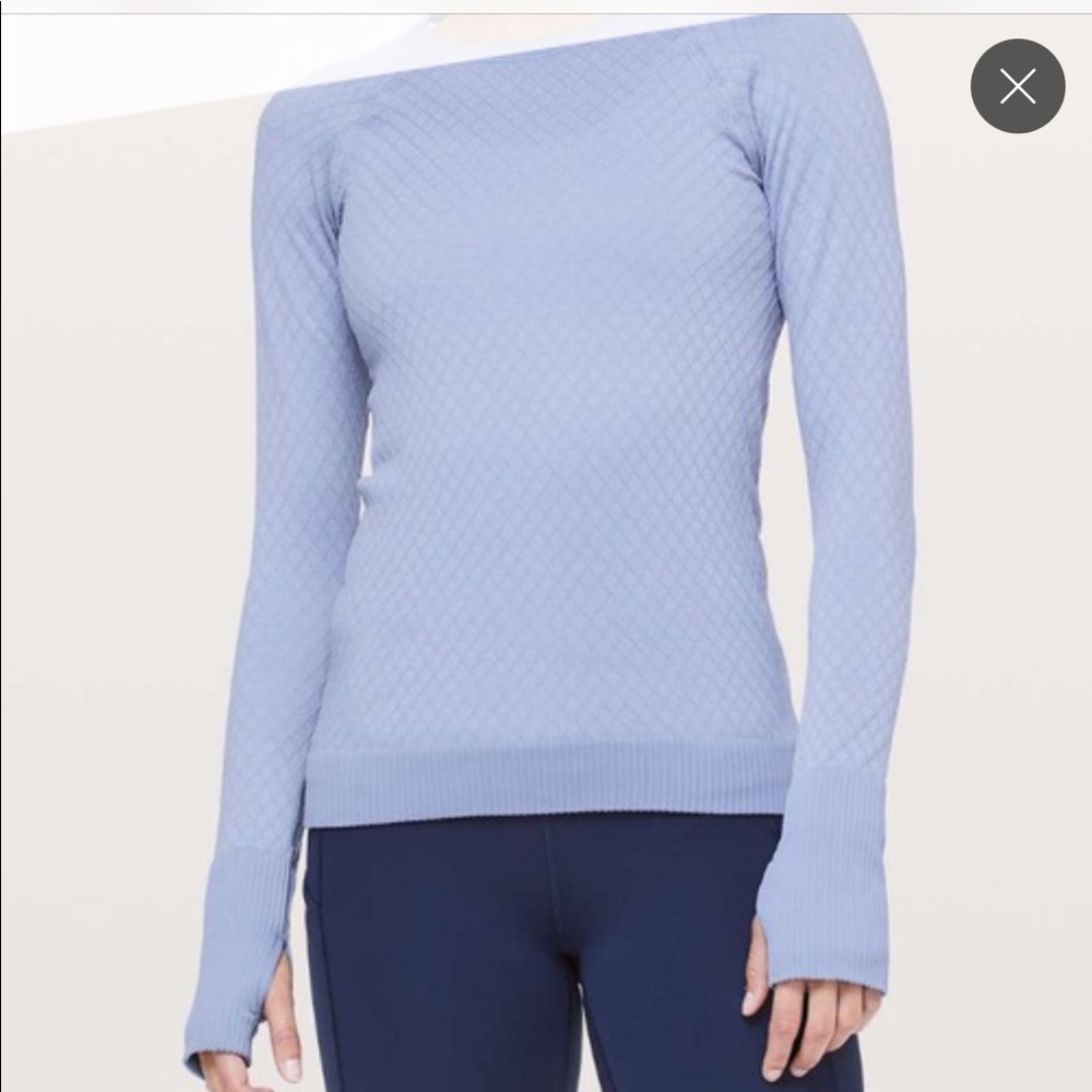 Lululemon restless pullover sz 6 EUC purple